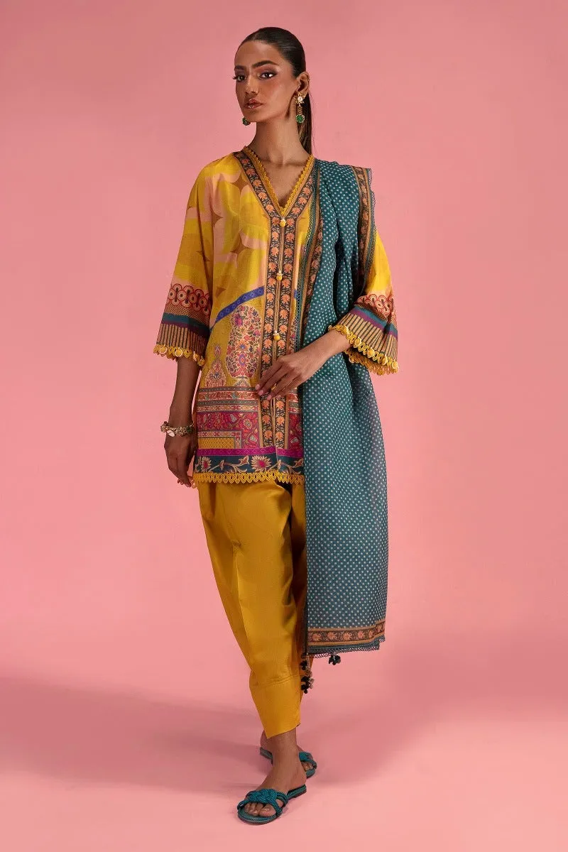 Sana Safinaz Mahay Summer Lawn Collection 2023 – H231-022B-AG
