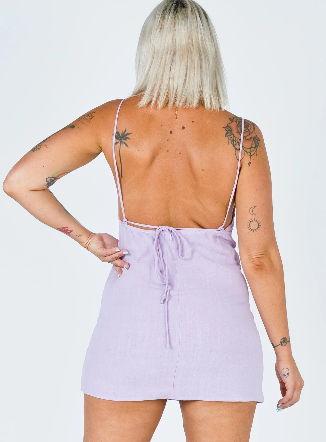 Sinclair Mini Dress Lilac