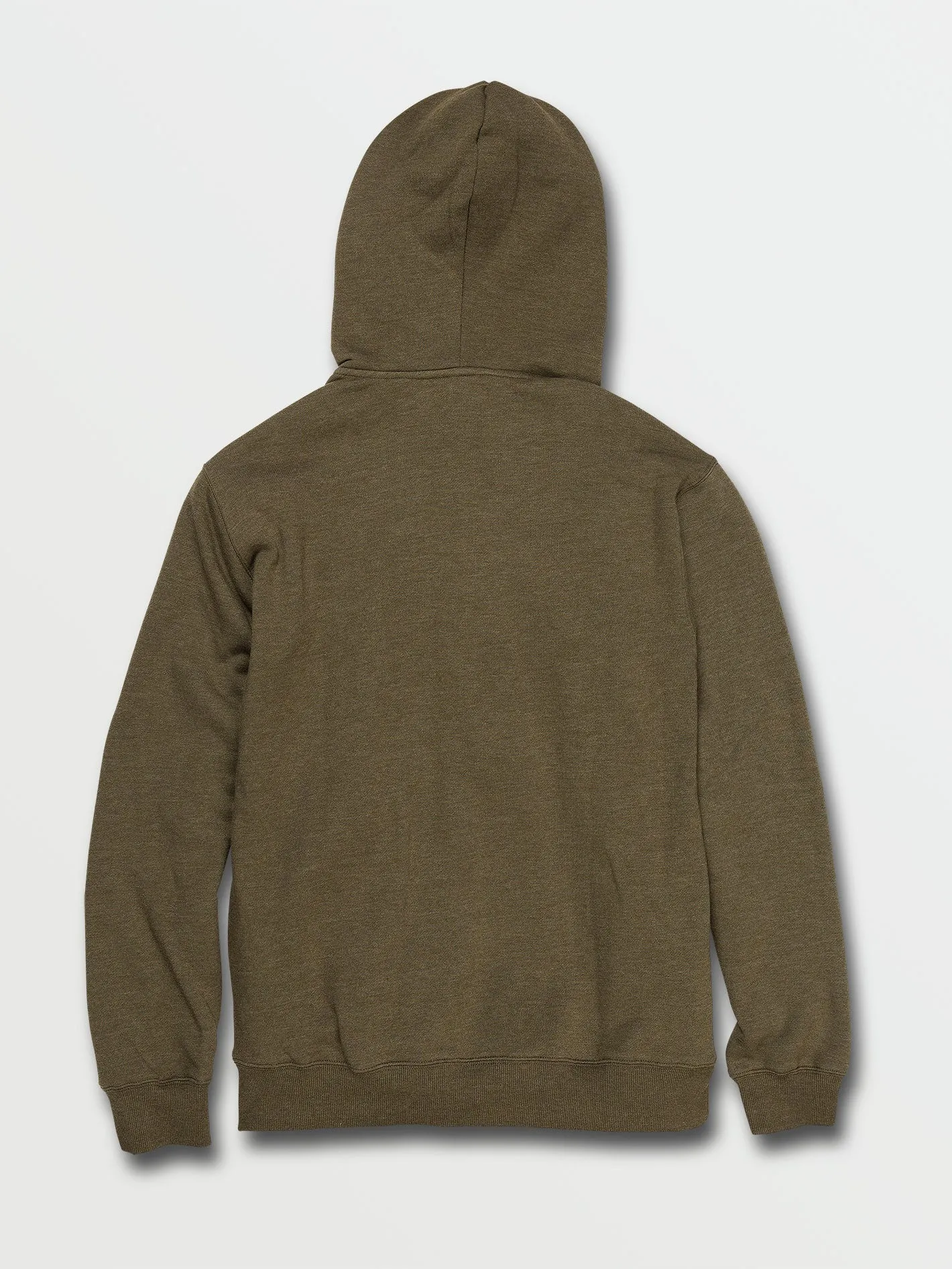 Single Stone Zip Fleece Hoodie - Military