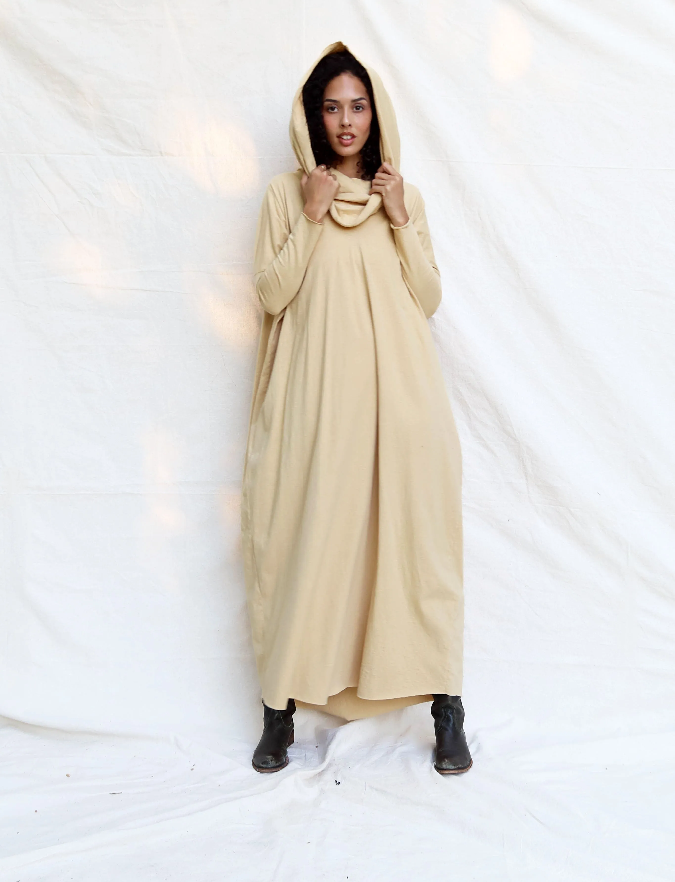 Super Cowl Winter Long Kaftan