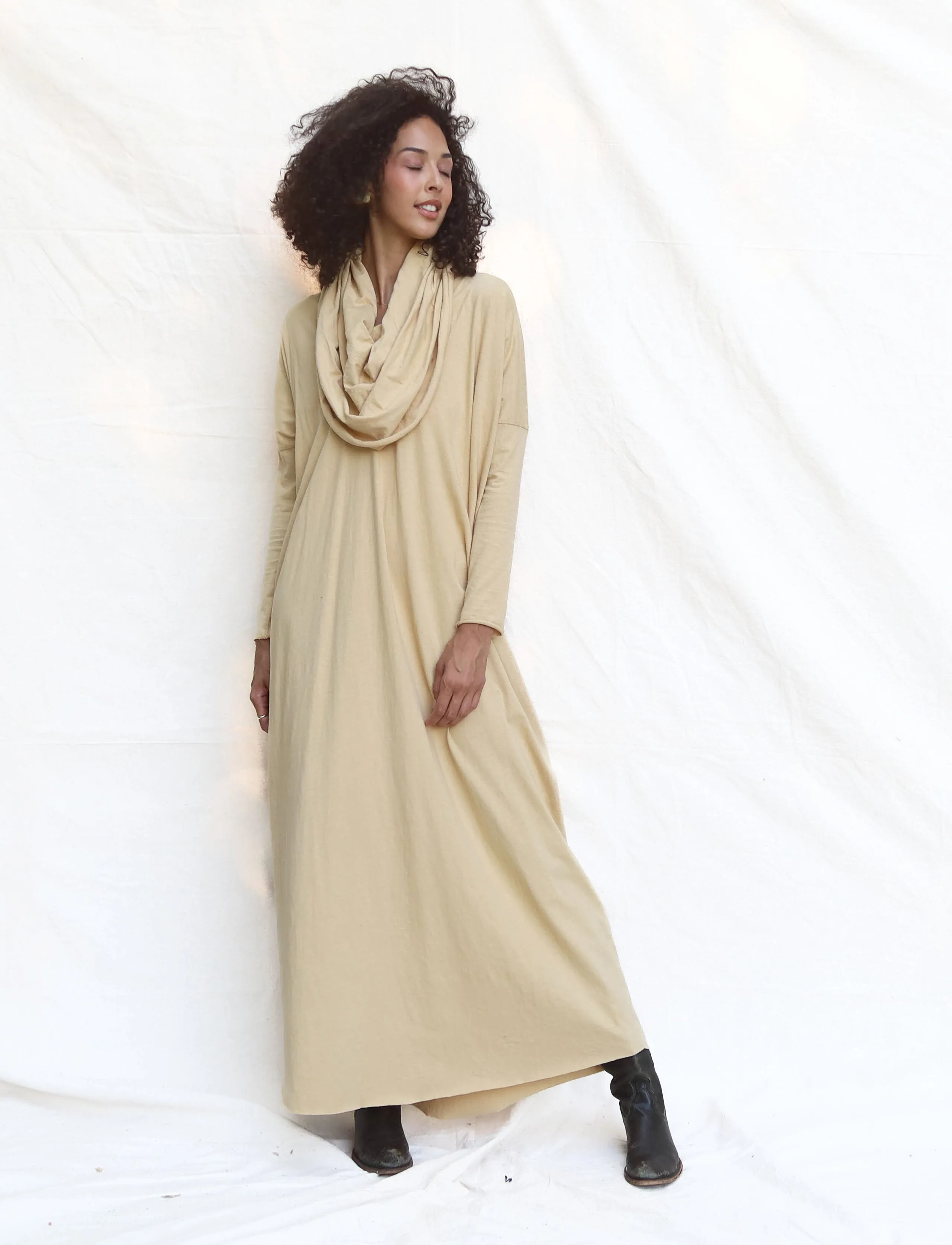 Super Cowl Winter Long Kaftan