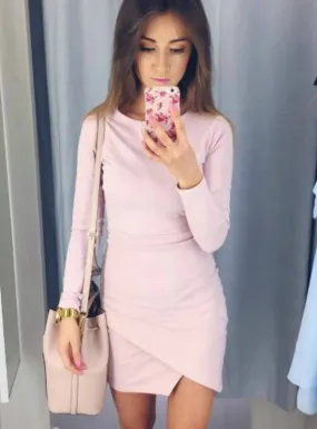 TastyHottie - Sexy Slim Fit Irregular Mini Dress Bandage Bodycon