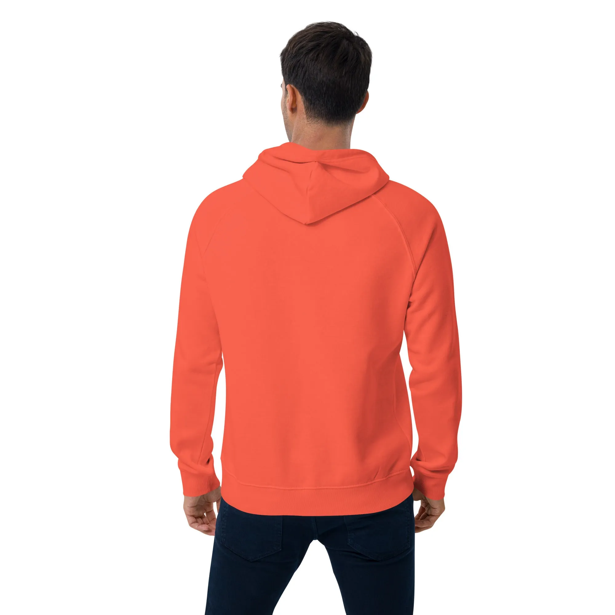 Thanks For Giving Graphics Men Eco Raglan Hoodie