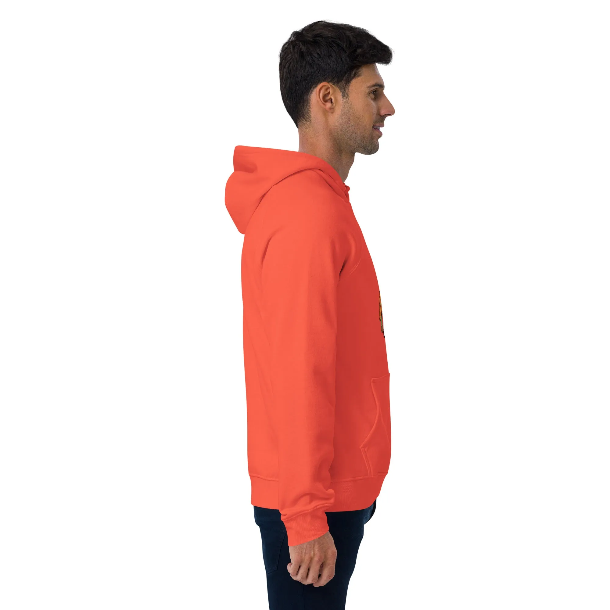 Thanks For Giving Graphics Men Eco Raglan Hoodie