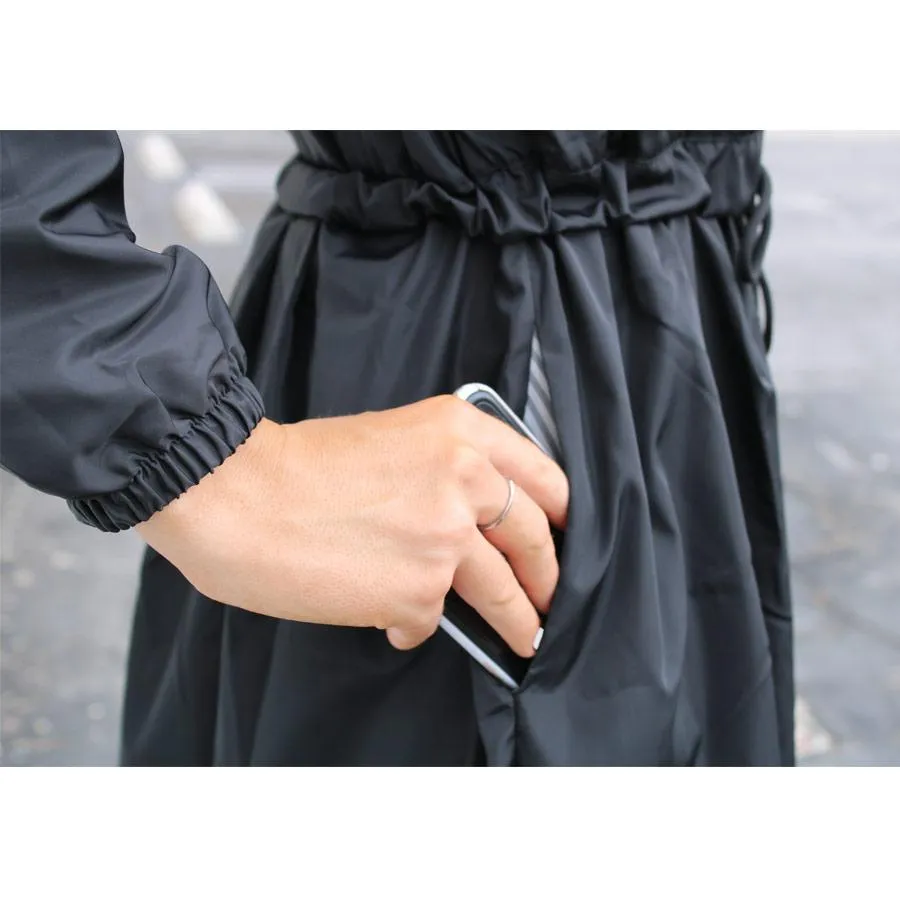 The Slicker Ladies Black Rain Coat