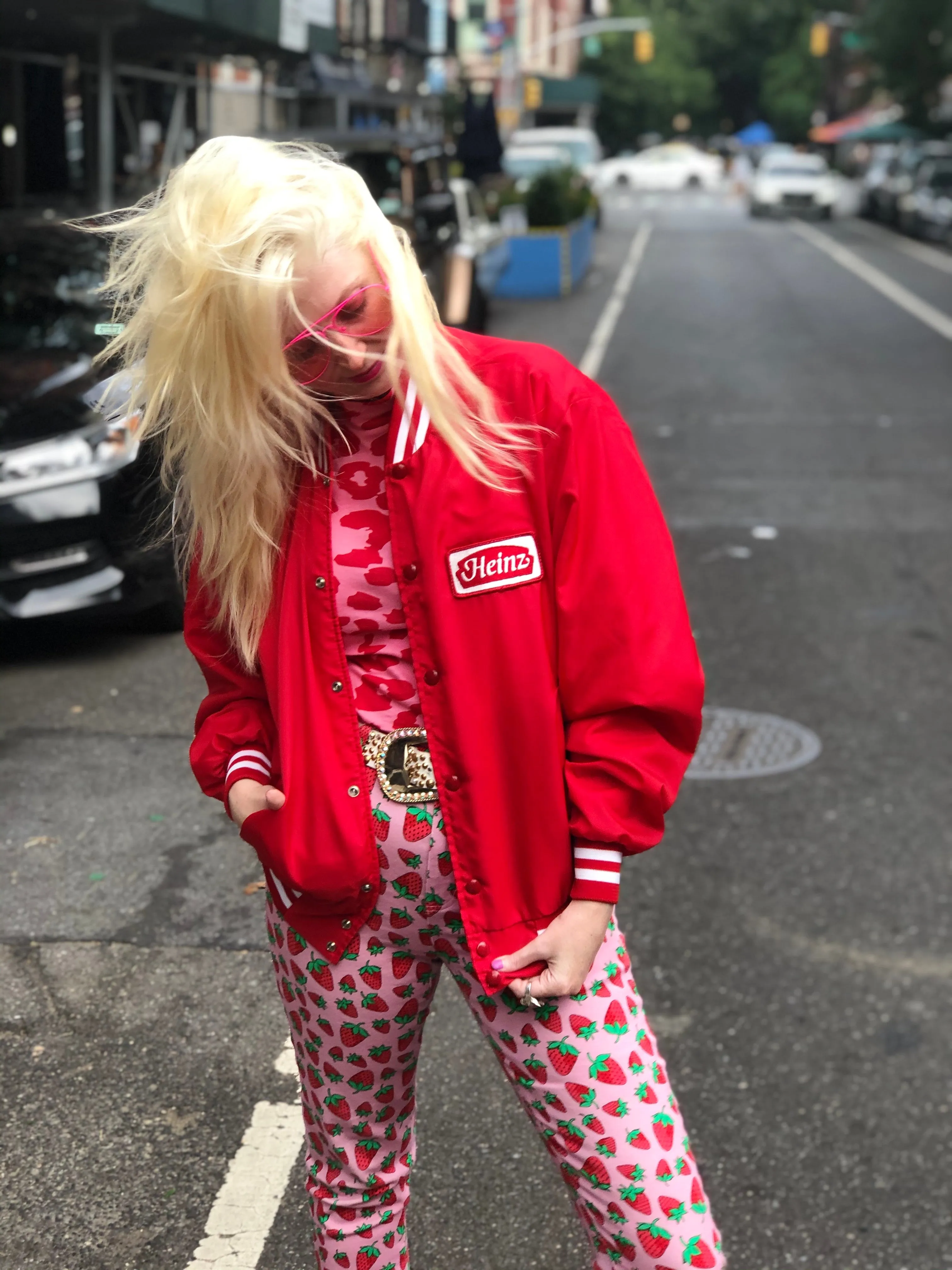 Vintage 80s Heinz Bomber Jacket