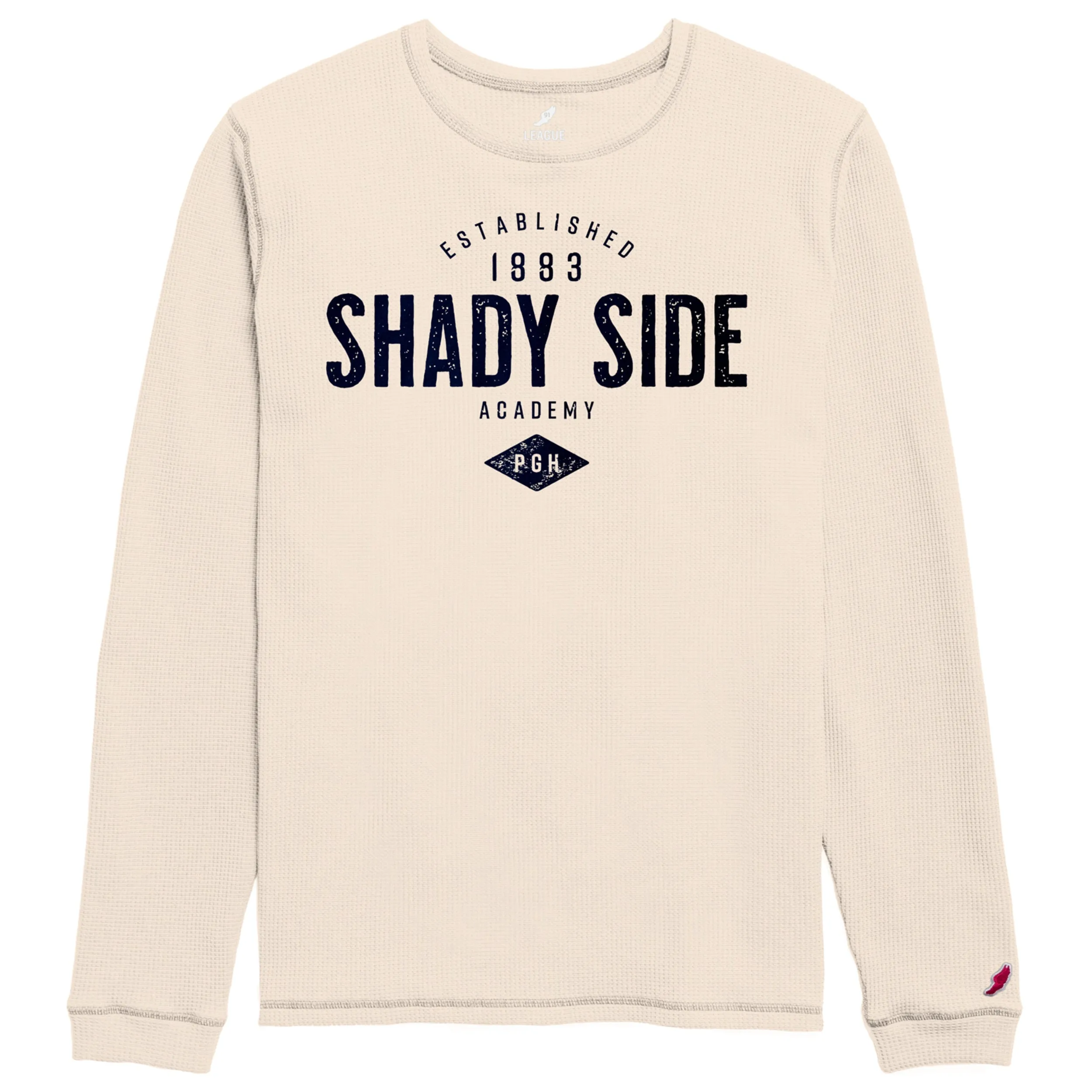 Vintage Establishment Design League Waffle Long-Sleeve Crew