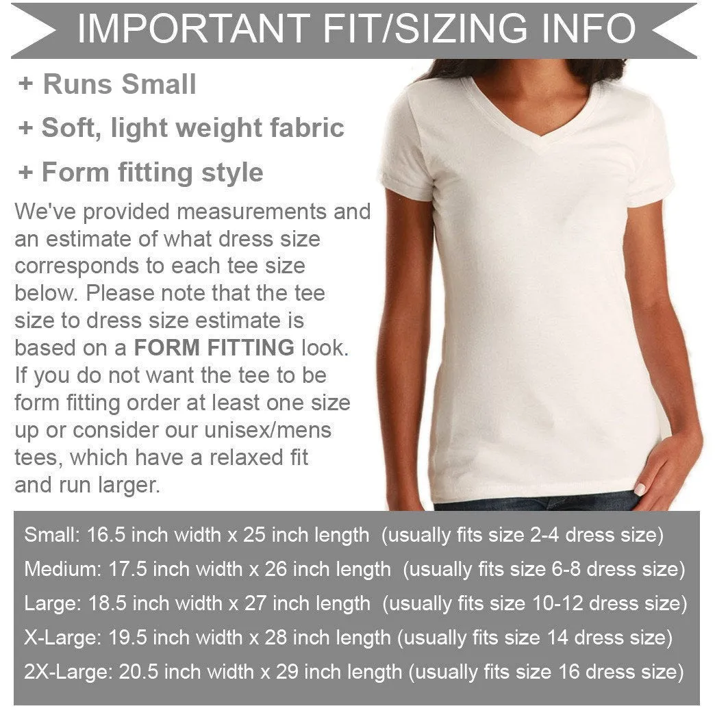 Women's Assonance and Alliteration Vneck T-Shirt